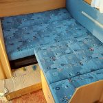 Kettes számú ágy kinyitva